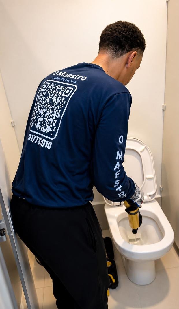 Técnico uniformizado em atendimento